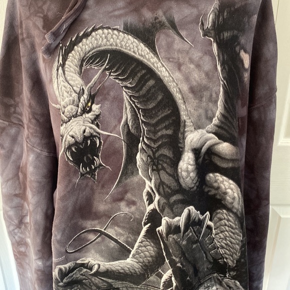 Universal Orlando Park Women Plus 2X Dark Grey Hooded Sweatshirt - Picture 2 of 5